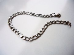 Pulsera Hombre Modelo Fígaro -Acero