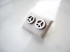 Aros símbolo de la paz - acero.