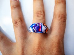 Anillo Línea Funny - violeta en internet