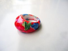Anillo Línea Funny - rojo