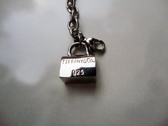 Pulsera estilo Tiffany con dije- Acero - comprar online