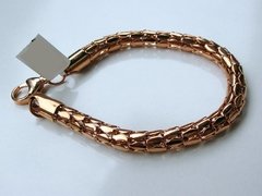 Pulsera Miranda Rosé - Acero - Leona