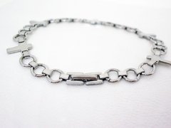 Pulsera Fe - Acero en internet