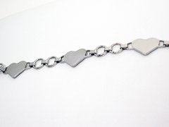 Pulsera amor- acero en internet