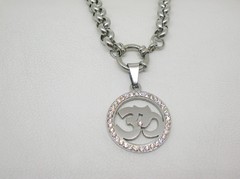Collar Om- Acero - comprar online
