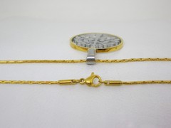 Dije arbol de la vida combinado + cadena- Acero - comprar online