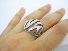 Anillo África- Acero