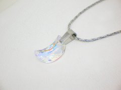 Dije Luna Boreal + Cadena- Cristal en internet