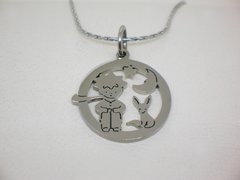 Dije El Principito + cadena - Acero - comprar online