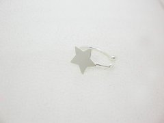 Aro solitario Bidu Estrella - Plata
