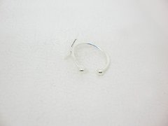 Aro solitario Bidu Estrella - Plata - comprar online