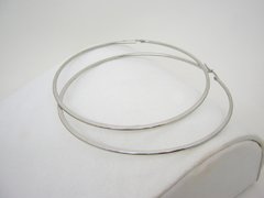 Aros Maxi argollas 9 cm- Acero