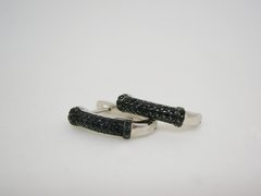 Aros Black Night - Plata - comprar online