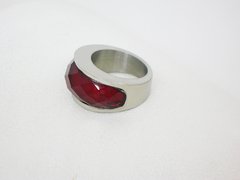 Anillo Nirvana Medium Rojo - Acero en internet