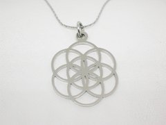 Medalla La semilla de la vida + cadena - comprar online