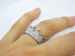Anillo Queen- Acero - Leona
