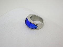 Anillo Nirvana Medium Blue Jeans- Acero - comprar online