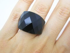 Anillo Nirvana Negro- Acero - comprar online
