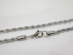 Collar Grecia - Dije + cadena - Acero - Leona