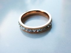 Anillo sinfín Rosé- acero
