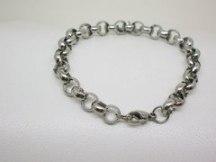 Pulsera estilo Tiffany con dije- Acero en internet
