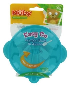 Plato Nuby Bolws con cuchara - tienda online