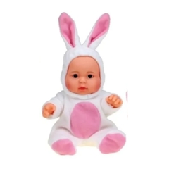 Muñeca Baby Friend Viny Doll Panda y Conejito - comprar online