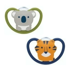 Chupete NUK Space 0-6 M Koala-tigre
