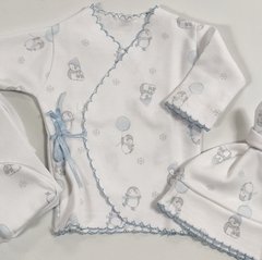 2 a 3 Kg. Set Conejo Celeste