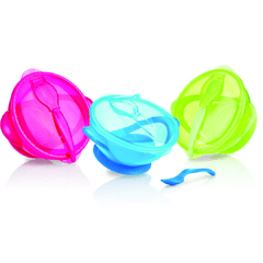 Plato Nuby Bolws con cuchara