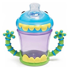 Vaso Monstruo Nuby antivuelco