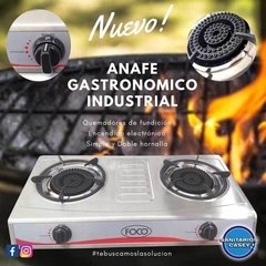 Anafe Gastronómico Industrial 2 Hornallas