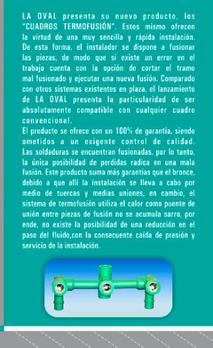 Grifería de ducha La Oval - Termofusión - Sanitarios Casey