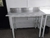 MESADA LABORATORIO REVESTIDA EN ACERO INOXIDABLE AISI 430 - tienda online