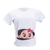Camiseta Branca em poliéster personalizada - loja online