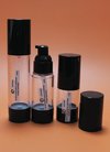 AIRLESS CUERPO CRISTAL ENROSCABLE TOP / BOTTOM BLANCO 15, 30 Y 50 ML - Envases Plásticos