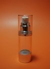 BOTELLA AIRLESS CILINDRICA 30 ML TAPA CONICA