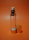 BOTELLA AIRLESS CILINDRICA CON TAPA METALICA 50 ML - comprar en línea