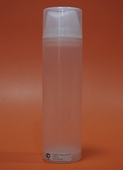 BOTELLA AIRLESS NATURAL 200 ML