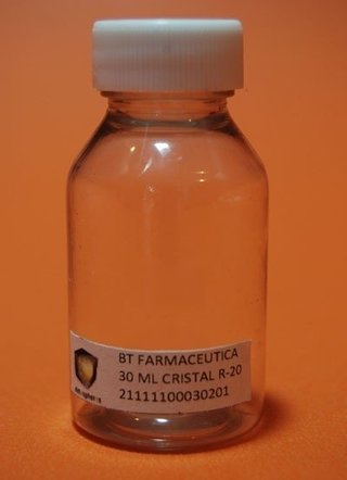 BOTELLA FARMACEUTICA 30 ML CRISTAL / AMBAR/ BLANCO - comprar en línea