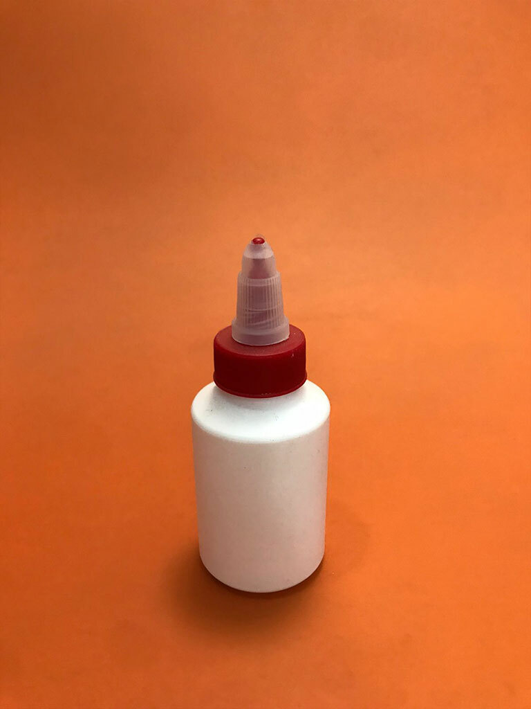 BOTELLA PARA RESISTOL 60 ML CON TAPA GIRATORIA