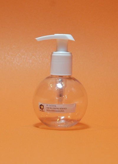 BOTELLA ESFERITA 150 ML CRISTAL R-24/415