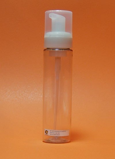 BOTELLA ESPUMADOR CILINDRICO 250ML R-42