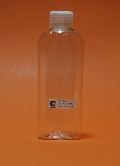 BOTELLA OVAL 150 ML R-24/410
