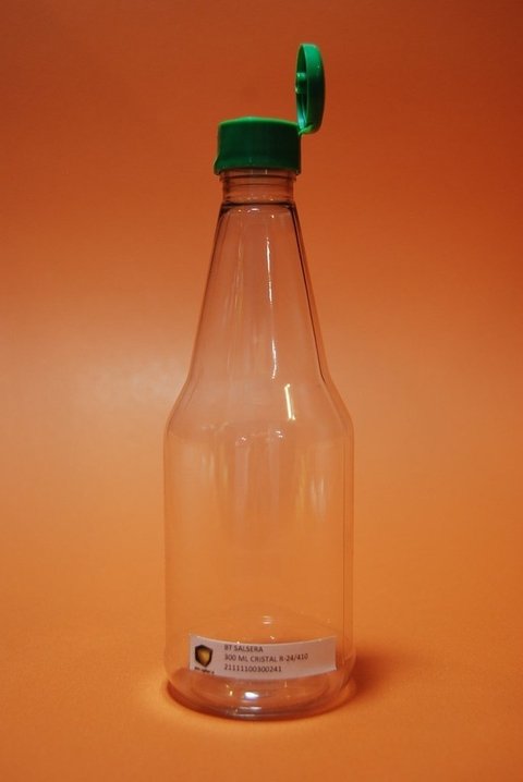 BOTELLA SALSERA 300 ML CRISTAL R-24/410