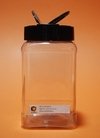 FRASCO CUADRADO 500 ML CRISTAL R-63