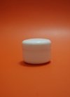 POMADERA DOBLE FONDO 60 ML CON TAPA Y LINNER BLANCO - comprar en línea