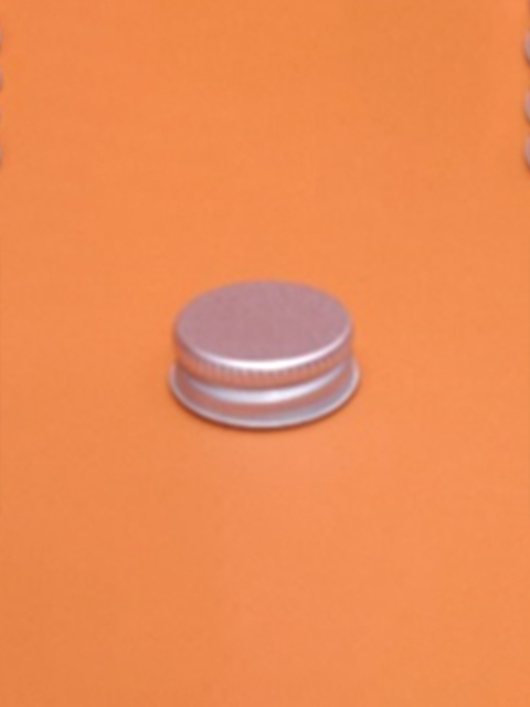 TAPA METÁLICA GRIS R-28/400 C/LINNER ESPUMOSO