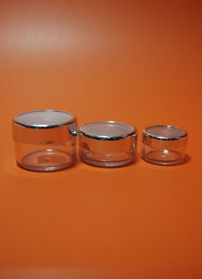 TARRO CON TAPA PLATA
