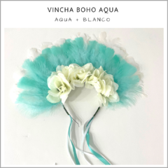 VINCHA BOHO ACQUA